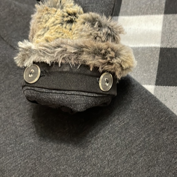 Joseph Ribkoff Long Open Front Lined Jacket Fur Cuffs Cardigan Blazer Coat 8 - Picture 11 of 16